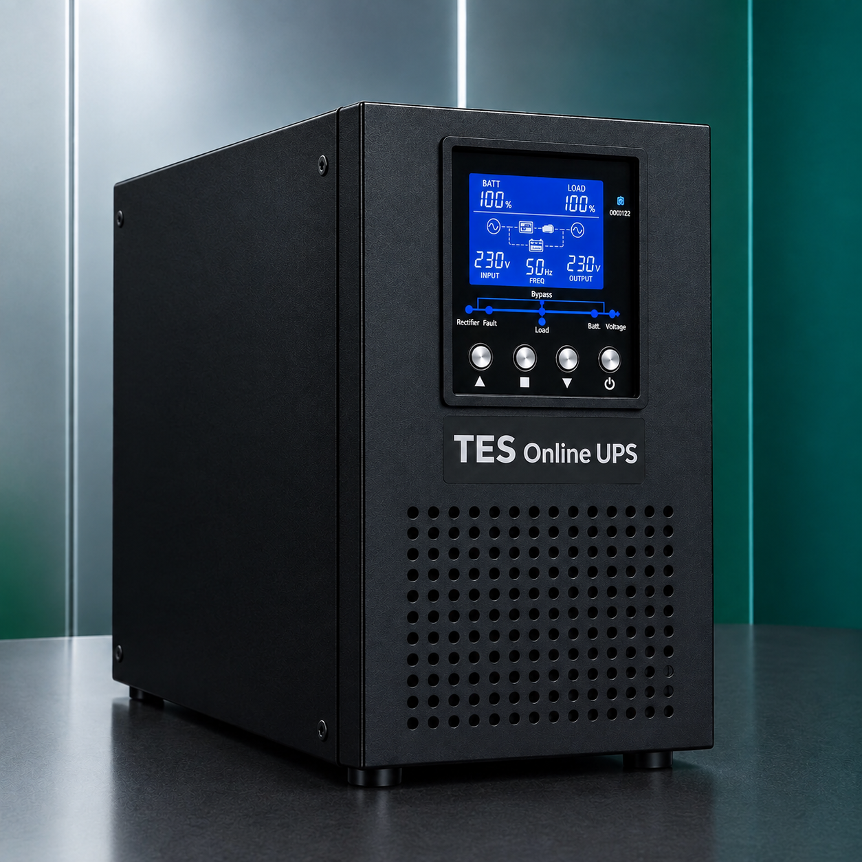 دستگاه یو پی اس آنلاین 1kv Tower External برند TES
