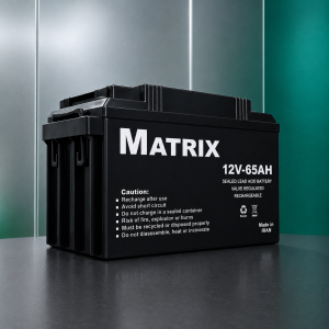 باتری یو پی اس 12 ولت 65آمپر ساعت برند MATRIX - ماتریکس